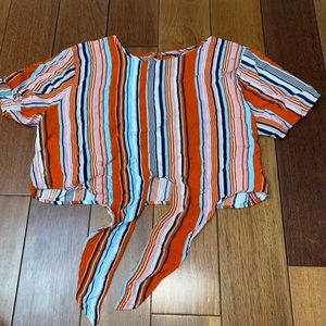 Okay and Me Girls Shirt Large